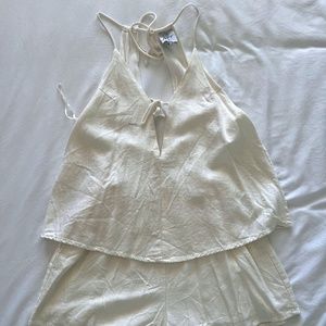 Princess Polly White/Cream Romper